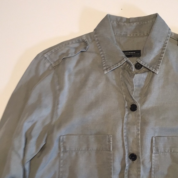Zara Button Up Shirt - Picture 2 of 5